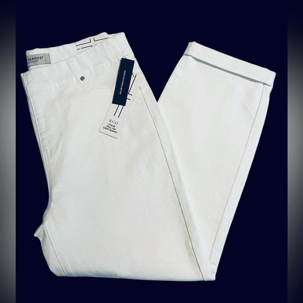Liverpool | Liverpool Eco Chloe Pull-on crop jeans | women’s stretch crop NWT 6 - Picture 4 of 13